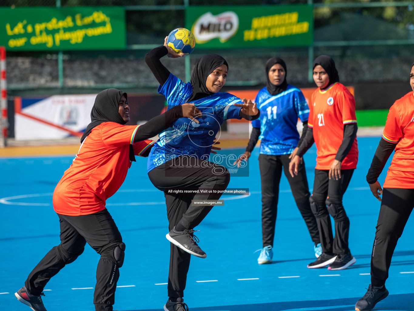 Day 7 of MILO 6th Inter Office Handball Tournament 2022 Photos by Ismail Thoriq & Shu Abdul Sattar