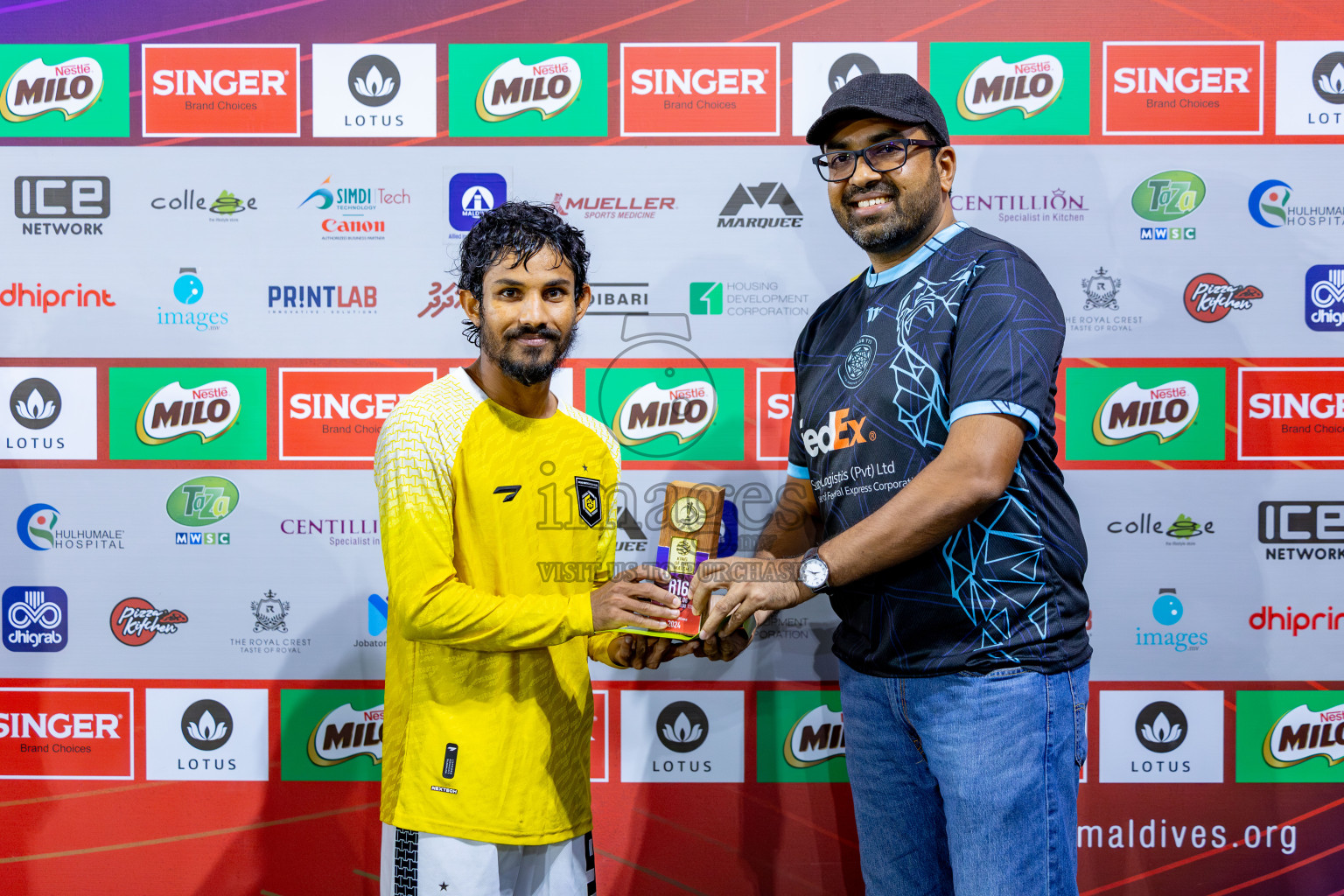 RRC vs Club TTS in Round of 16 of Club Maldives Cup 2024 held in Rehendi Futsal Ground, Hulhumale', Maldives on Tuesday, 8th October 2024. Photos: Nausham Waheed / images.mv