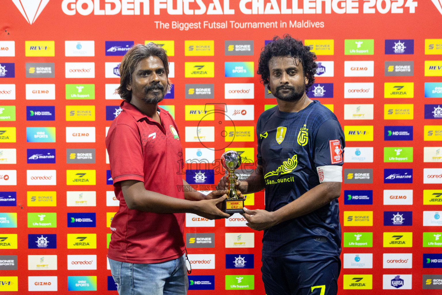 L  Dhanbidhoo vs L Gan in Day 20 of Golden Futsal Challenge 2024 was held on Saturday , 3rd February 2024 in Hulhumale', Maldives Photos: Nausham Waheed / images.mv