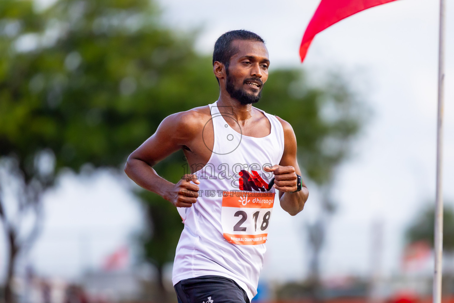 Day 1 of National Athletics Championship 2025 was held at Ekuveni Running Ground in Male', Maldives on Thursday, 14th August 2025. Photos: Nausham Waheed / images.mv