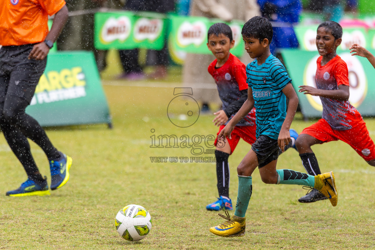 Day 3 of MILO SVAM Juniors 2025 (U-8) was held at Henveiru Stadium in Male', Maldives on Saturday, 28th June 2025. Photos: Ismail Thoriq / images.mv