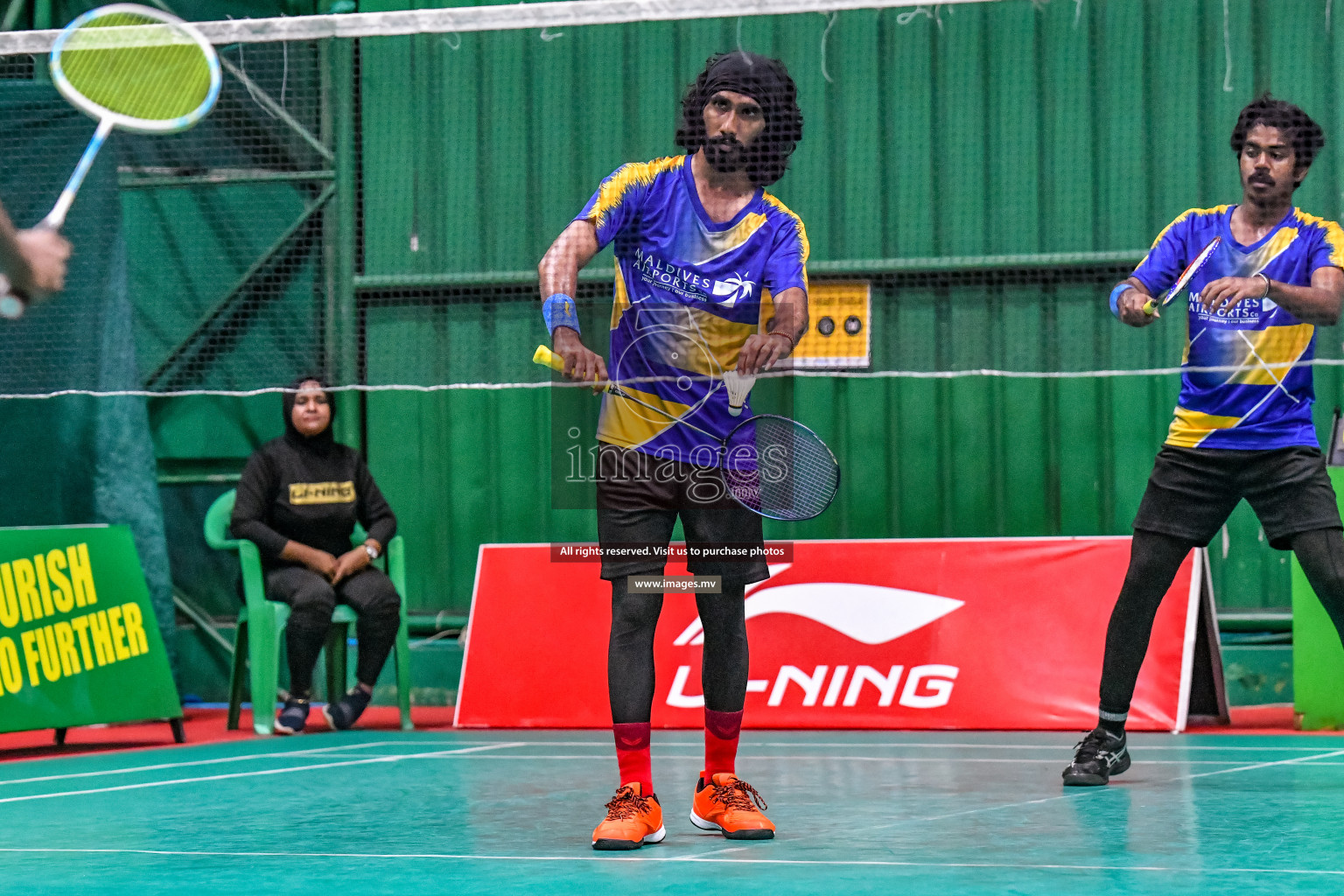 Day 4 of 6th Office Company Badmintion Championship held in Male', Maldives Photos: Nausham Waheed / Images.mv