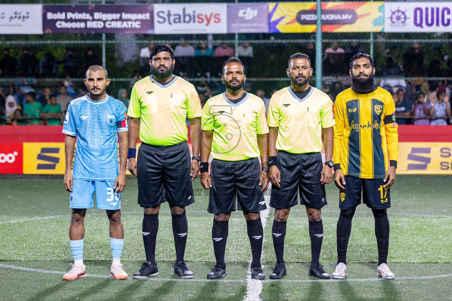 HA Dhidhdhoo vs HA Vashafaru in Day 5 of Golden Futsal Challenge 2025 on Thursday, 9th January 2025, in Hulhumale', Maldives 
Photos: Hassan Simah / images.mv