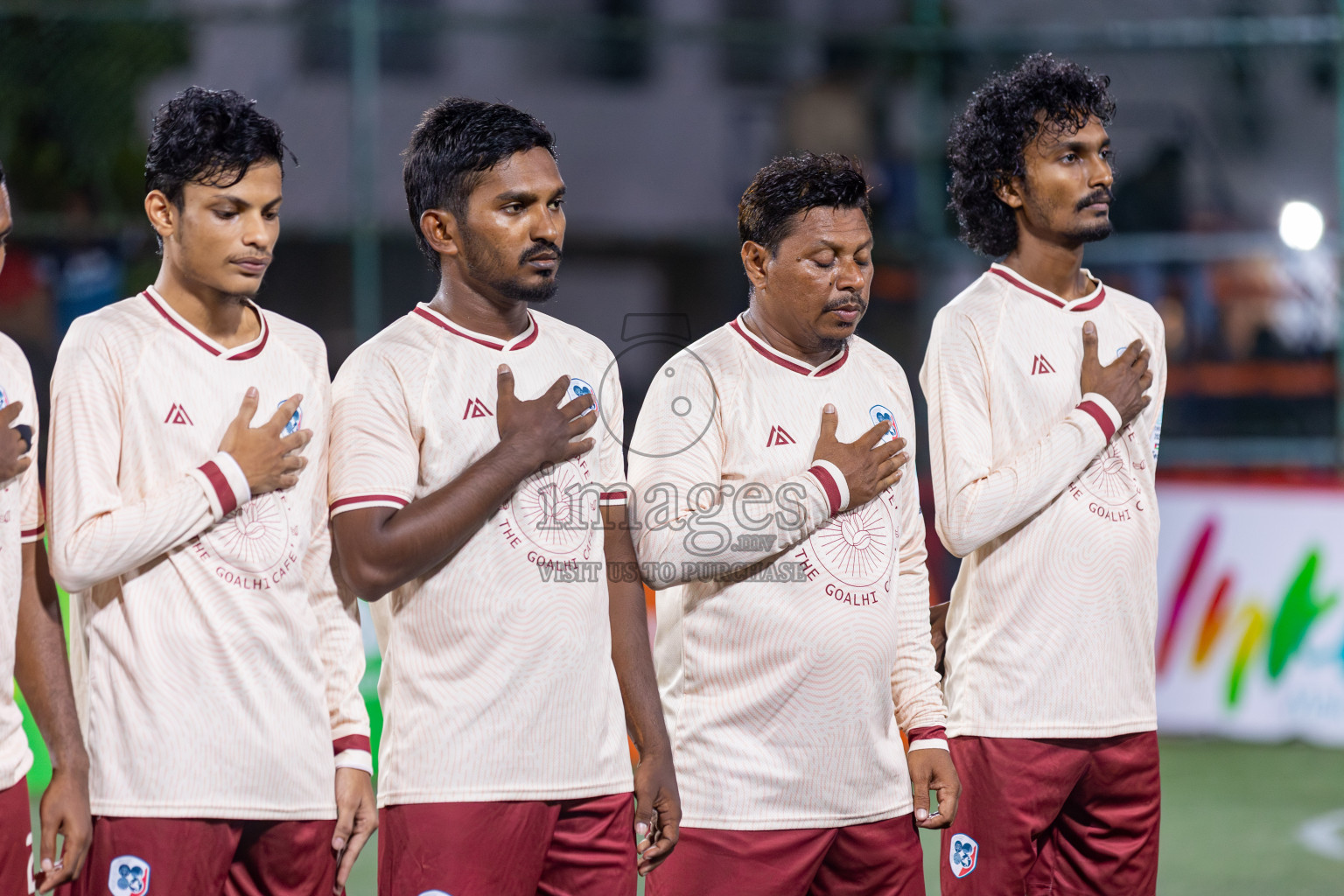 CLUB 220 vs HPSN in the Quarter Finals of Club Maldives Classic 2024 held in Rehendi Futsal Ground, Hulhumale', Maldives on Tuesday, 17th September 2024. 
Photos: Hassan Simah / images.mv