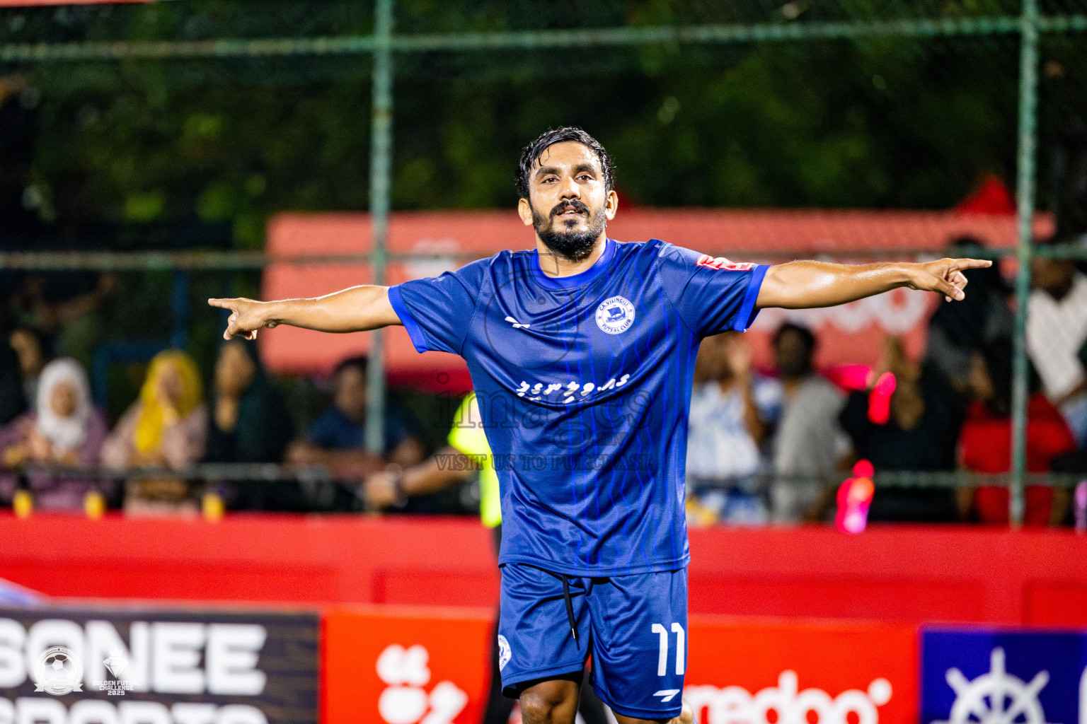 GA Kolamaafushi vs GA Villingili in Day 14 of Golden Futsal Challenge 2025 was held on Saturday, 18th January 2025, in Hulhumale', Maldives. Photos: Ismail Thoriq / images.mv