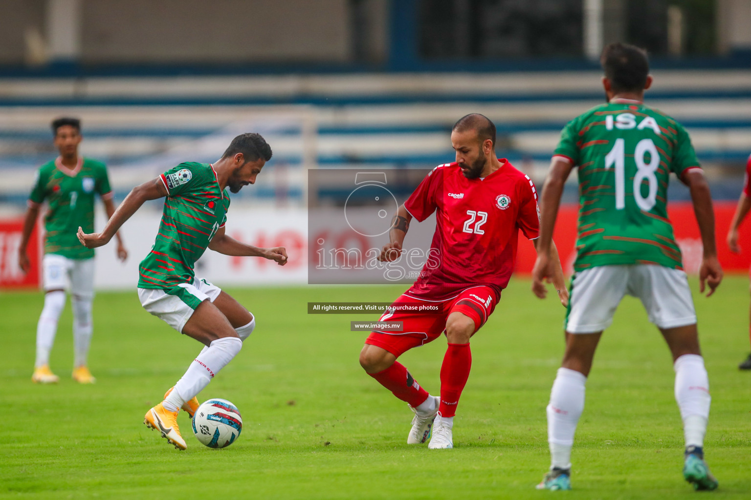 SAFF Championship 2023 - Lebanon vs Bangladesh