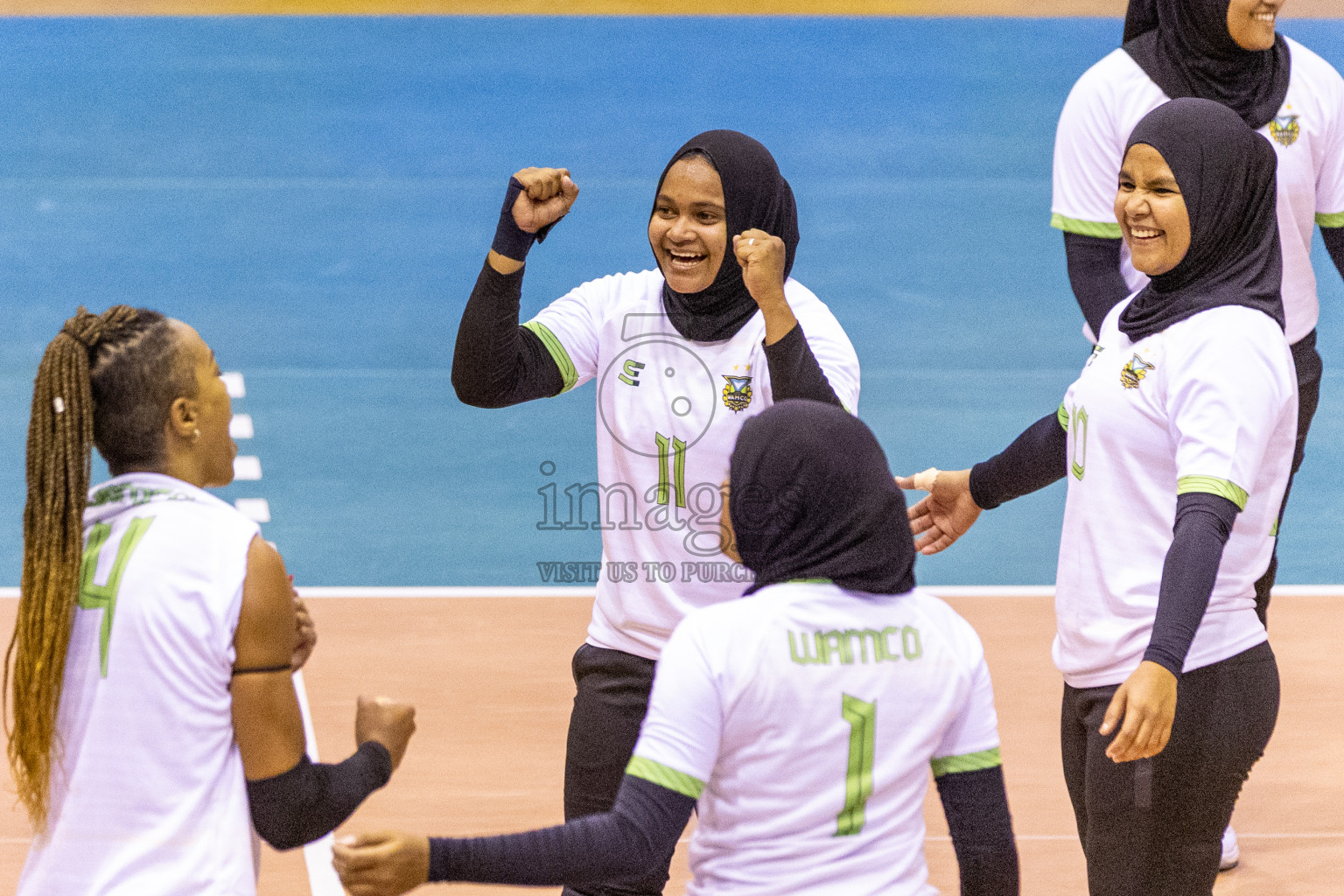 Final of Women's Division of Volleyball Association Cup 2023 held in Male', Maldives on Monday, 25th December 2023 at Social Center Indoor Hall Photos By: Nausham Waheed /images.mv