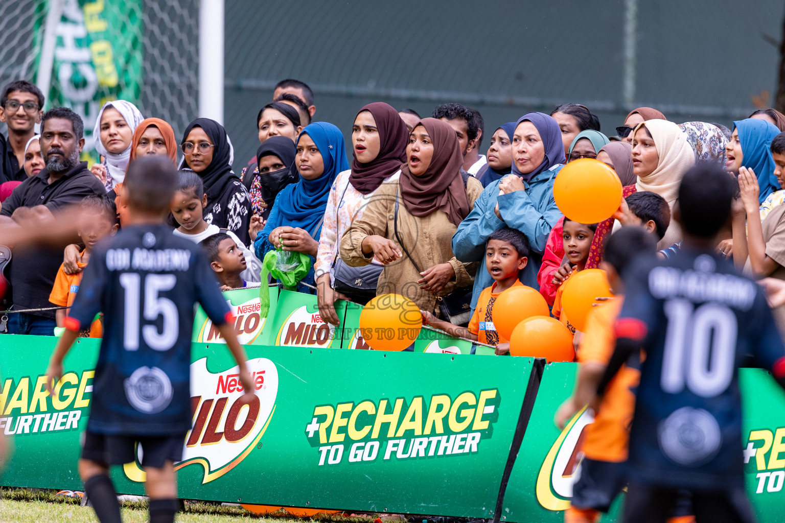 Day 3 of MILO SVAM Juniors 2025 (U-8) was held at Henveiru Stadium in Male', Maldives on Saturday, 28th June 2025. 
Photos: Hassan Simah / images.mv