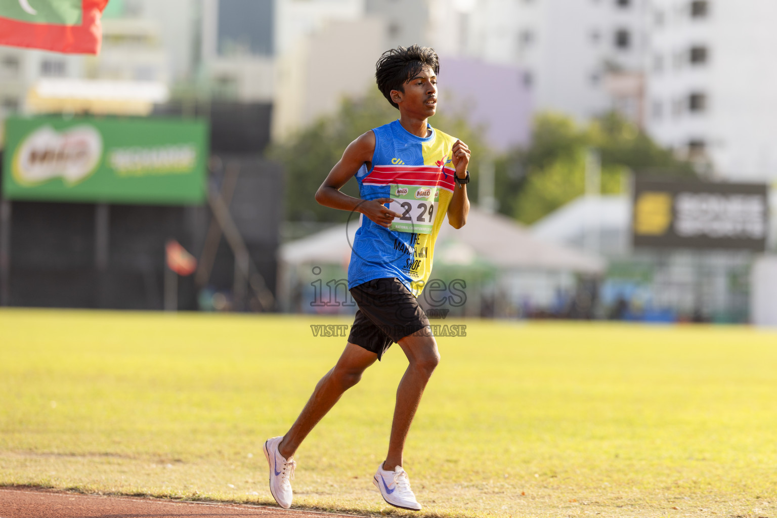 Day 1 of National Athletics Championship 2025 was held at Ekuveni Running Ground in Male', Maldives on Thursday, 14th August 2025. Photos: Hasni / images.mv