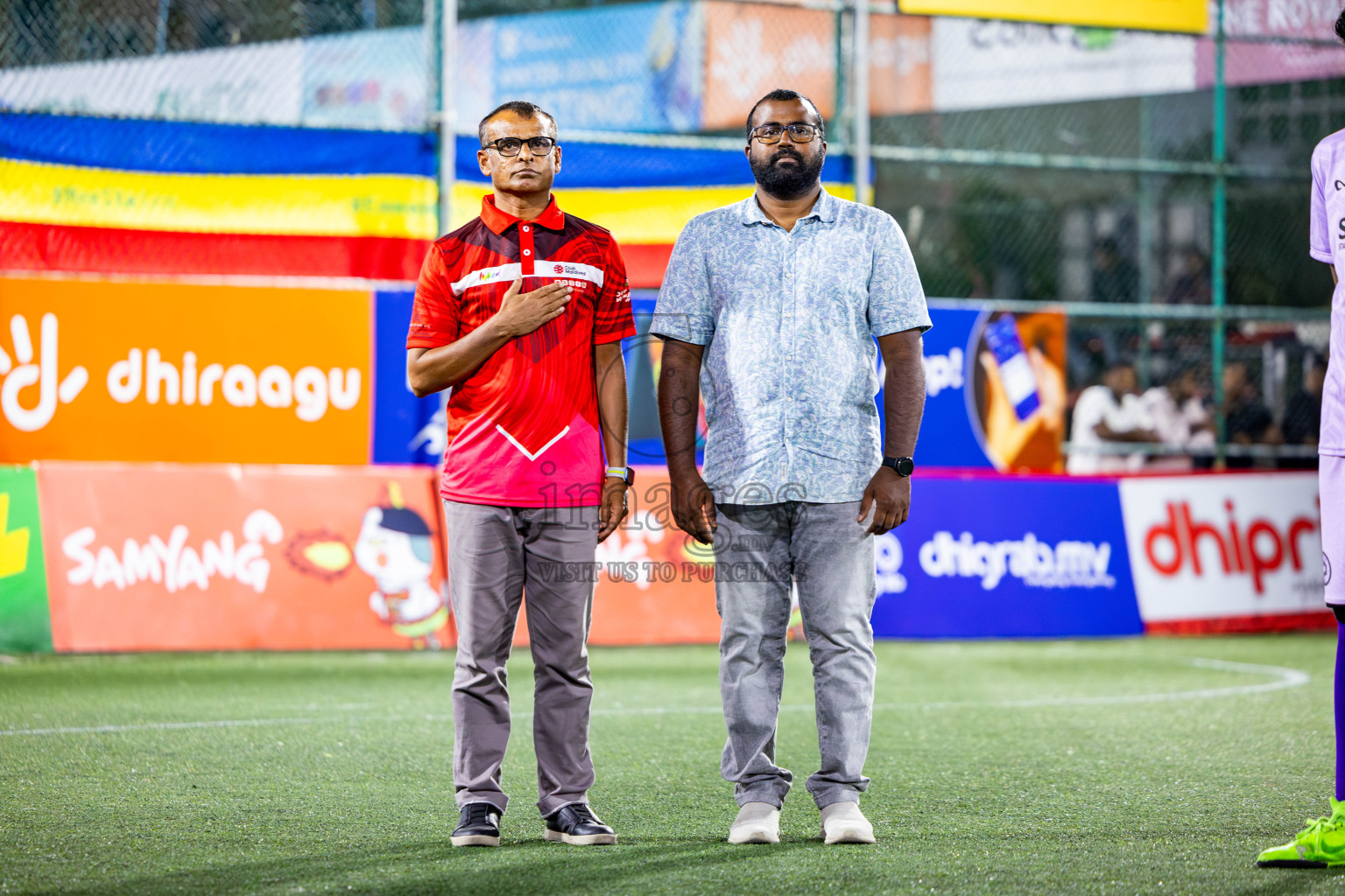 TEAM MACL vs STELCO RC in Quarter Finals of Club Maldives Cup 2024 held in Rehendi Futsal Ground, Hulhumale', Maldives on Wednesday, 9th October 2024. Photos: Nausham Waheed / images.mv