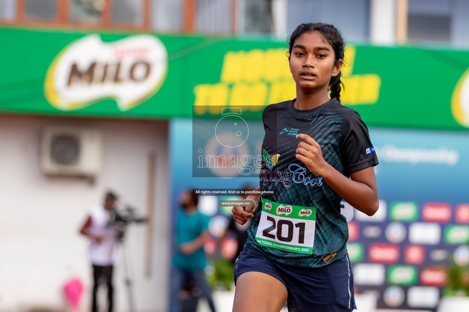 Day 2 of National Athletics Championship 2023 was held in Ekuveni Track at Male', Maldives on Friday, 24th November 2023. Photos: Hassan Simah / images.mv