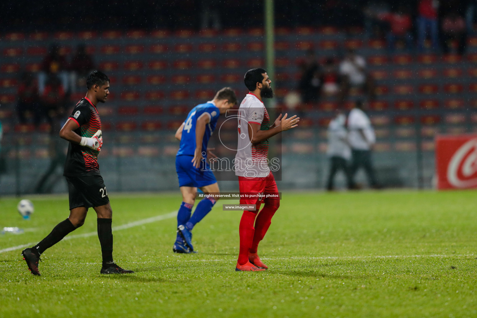 Maldives vs Nepal in SAFF Championship 2021 held on 1st October 2021 in Galolhu National Stadium, Male', Maldives