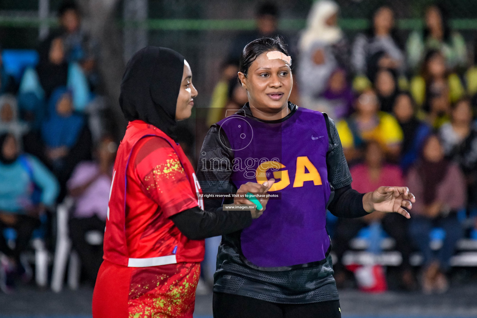 Final of Inter-School Parents Netball Tournament was held in Male', Maldives on 4th December 2022. Photos: Nausham Waheed / images.mv