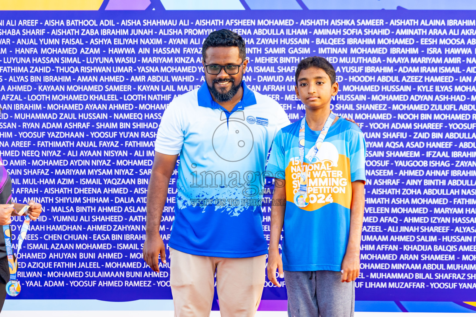 15th National Open Water Swimming Competition 2024 held in Kudagiri Picnic Island, Maldives on Saturday, 28th September 2024. Photos: Nausham Waheed / images.mv