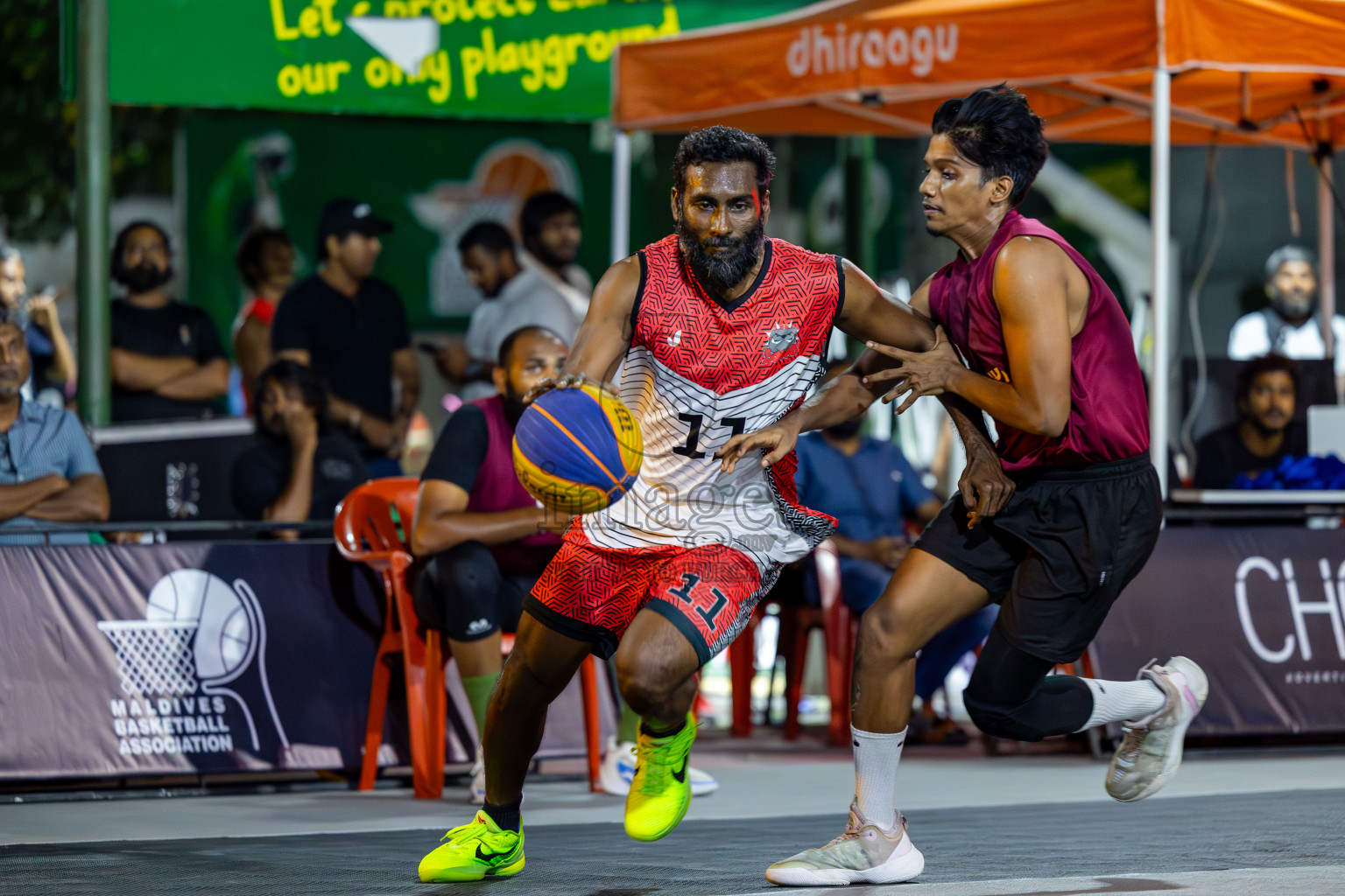 Day 7 of MILO Ramadan 3x3 Challenge 2024 was held in Ekuveni Outdoor Basketball Court at Male', Maldives on Monday, 18th March 2024.
Photos: Mohamed Mahfooz Moosa / images.mv