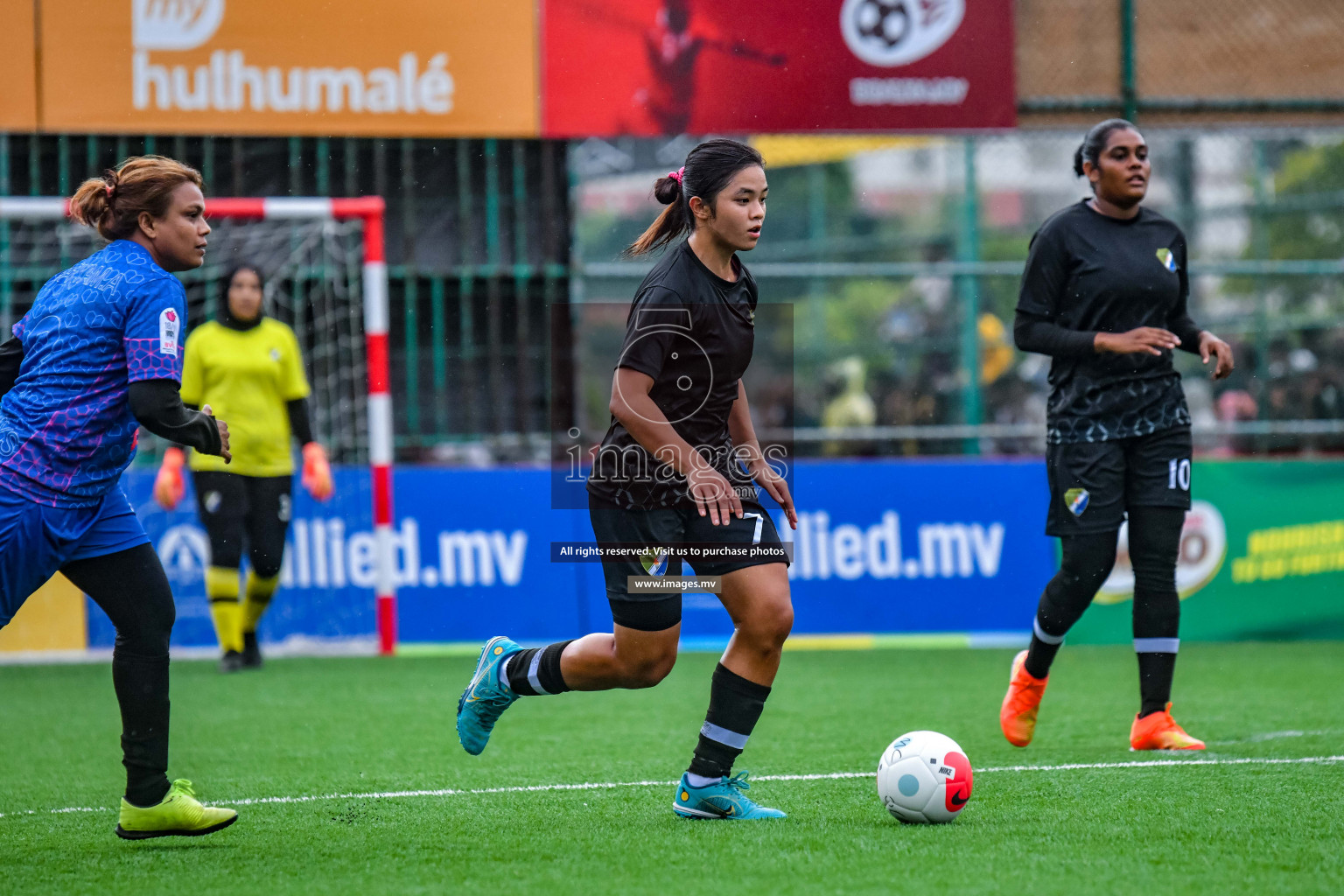 DSC vs Club MYS in Eighteen Thirty Women's Futsal Fiesta 2022 was held in Hulhumale', Maldives on Friday, 14th October 2022. Photos: Nausham Waheed / images.mv