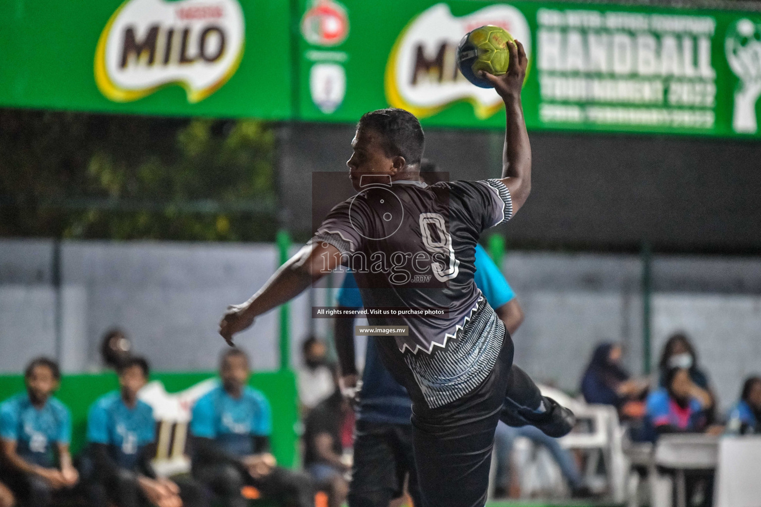 Day 4 of Milo 6th Inter Office Handball Tournament 2022 - Photos by  Nausham Waheed