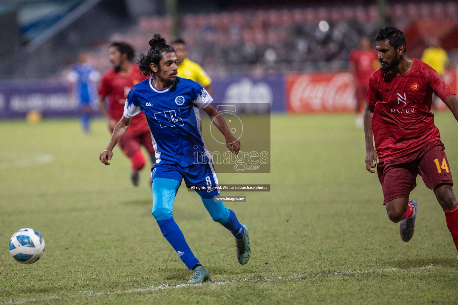 Victory Sports Club vs New Radiant Sports Club in the 2nd Division 2022 on 24th July 2022, held in National Football Stadium, Male', Maldives Photos: Nausham Waheed & Ismail Thoriq / Images.mv
