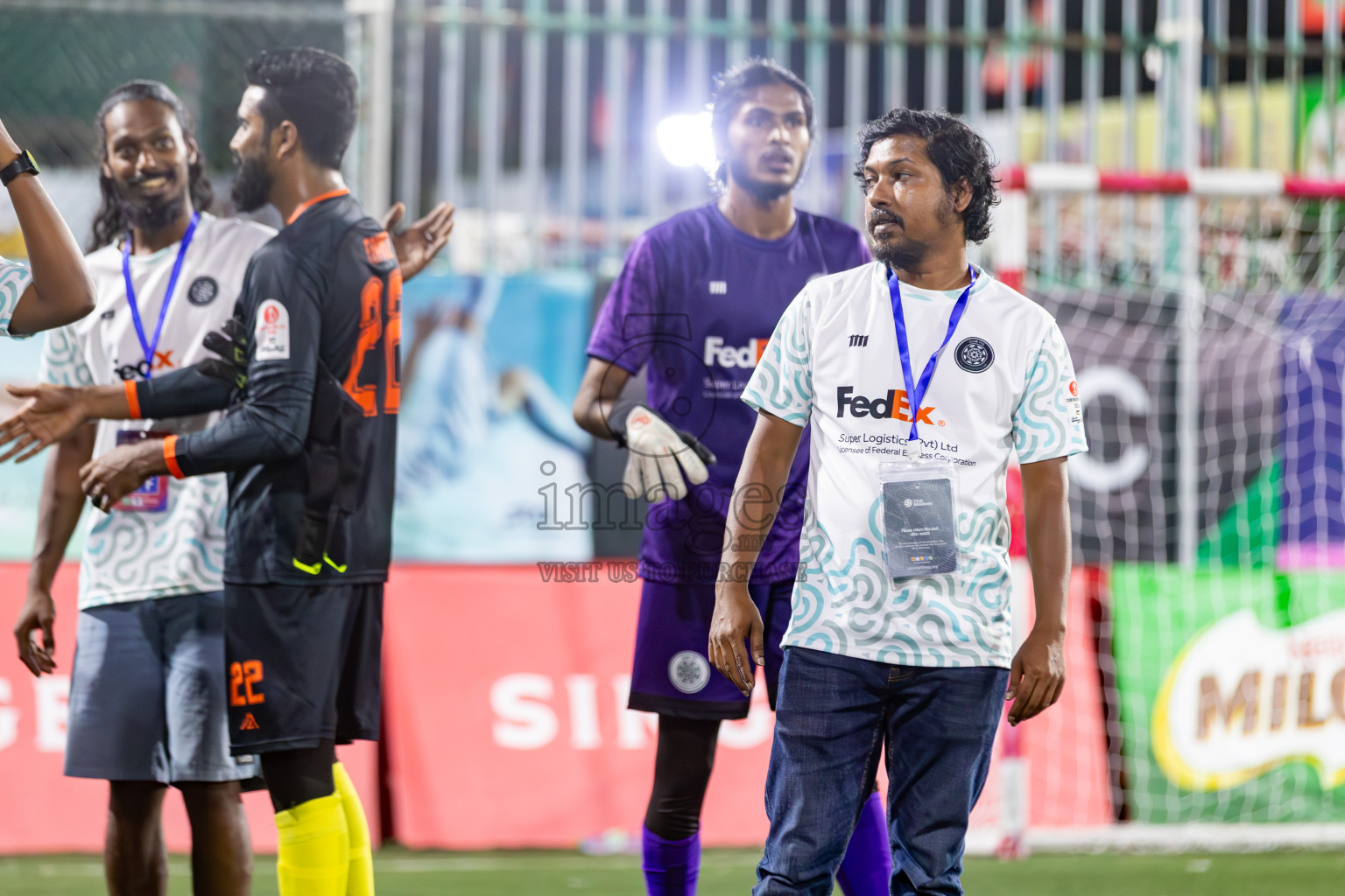 TEAM FSM vs CLUB TTS in Club Maldives Cup 2024 held in Rehendi Futsal Ground, Hulhumale', Maldives on Tuesday, 1st October 2024. Photos: Hassan Simah / images.mv