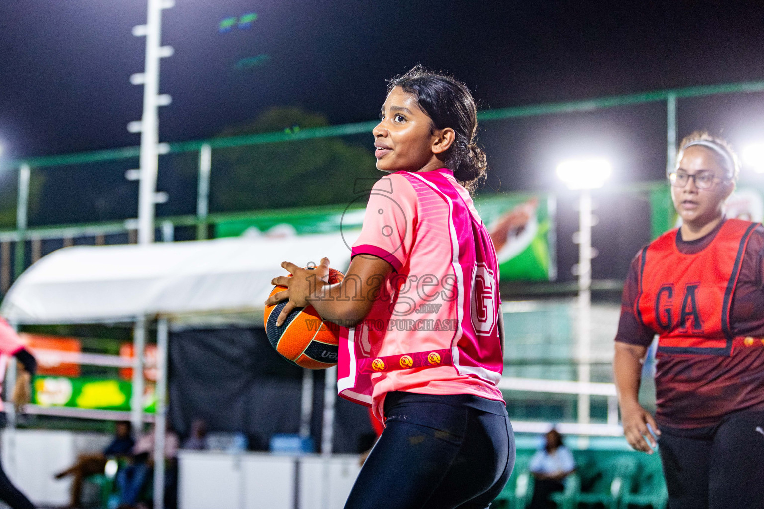 Day 2 of 23rd Netball Association Championship was held in Ekuveni Netball Court at Male', Maldives on Friday, 28th April 2024. Photos: Nausham Waheed / images.mv