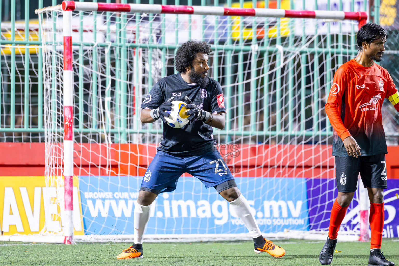 L Gan vs L Mundoo in Atoll Round Final on Day 22 of Golden Futsal Challenge 2025 was held on Sunday , 26th January 2025, in Hulhumale', Maldives.
Photos: Ismail Thoriq / images.mv