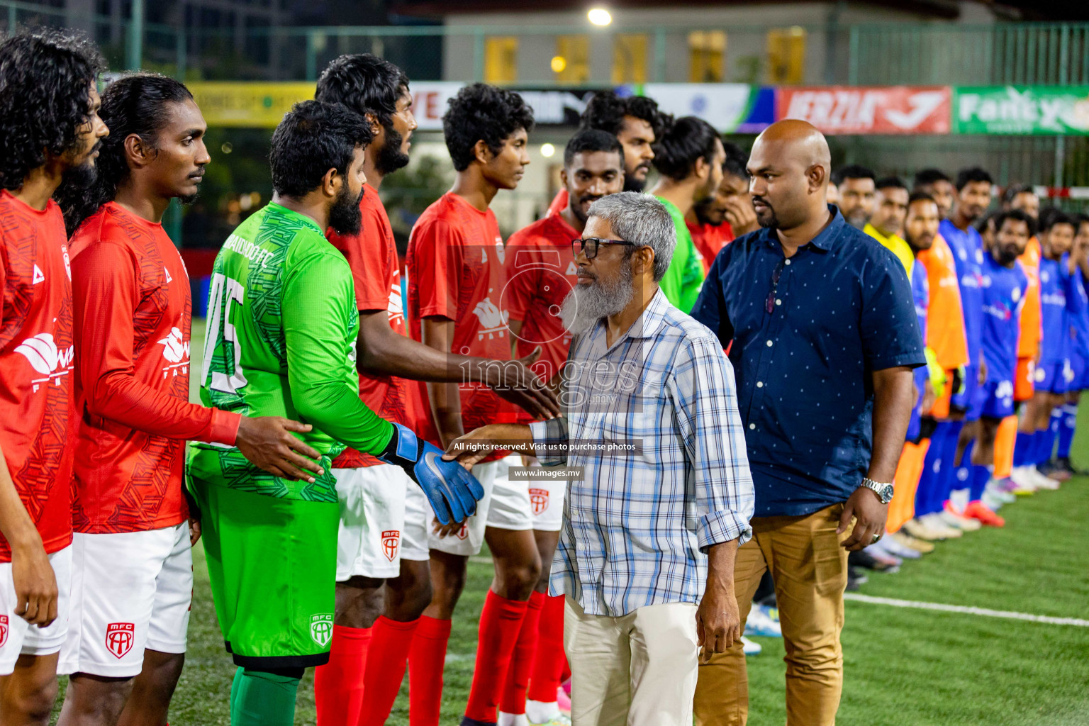 HA. Muraidhoo vs HA. Filladhoo in Day 13 of Golden Futsal Challenge 2023 on 17 February 2023 in Hulhumale, Male, Maldives