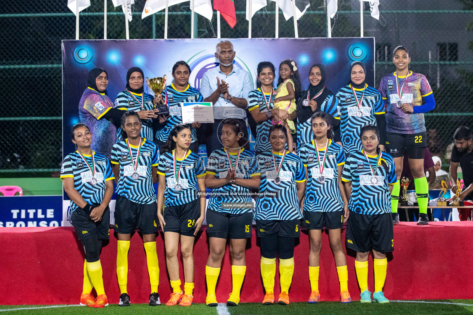 Final of MFA Futsal Tournament 2023 on 10th April 2023 held in Hulhumale'. Photos: Nausham waheed /images.mv