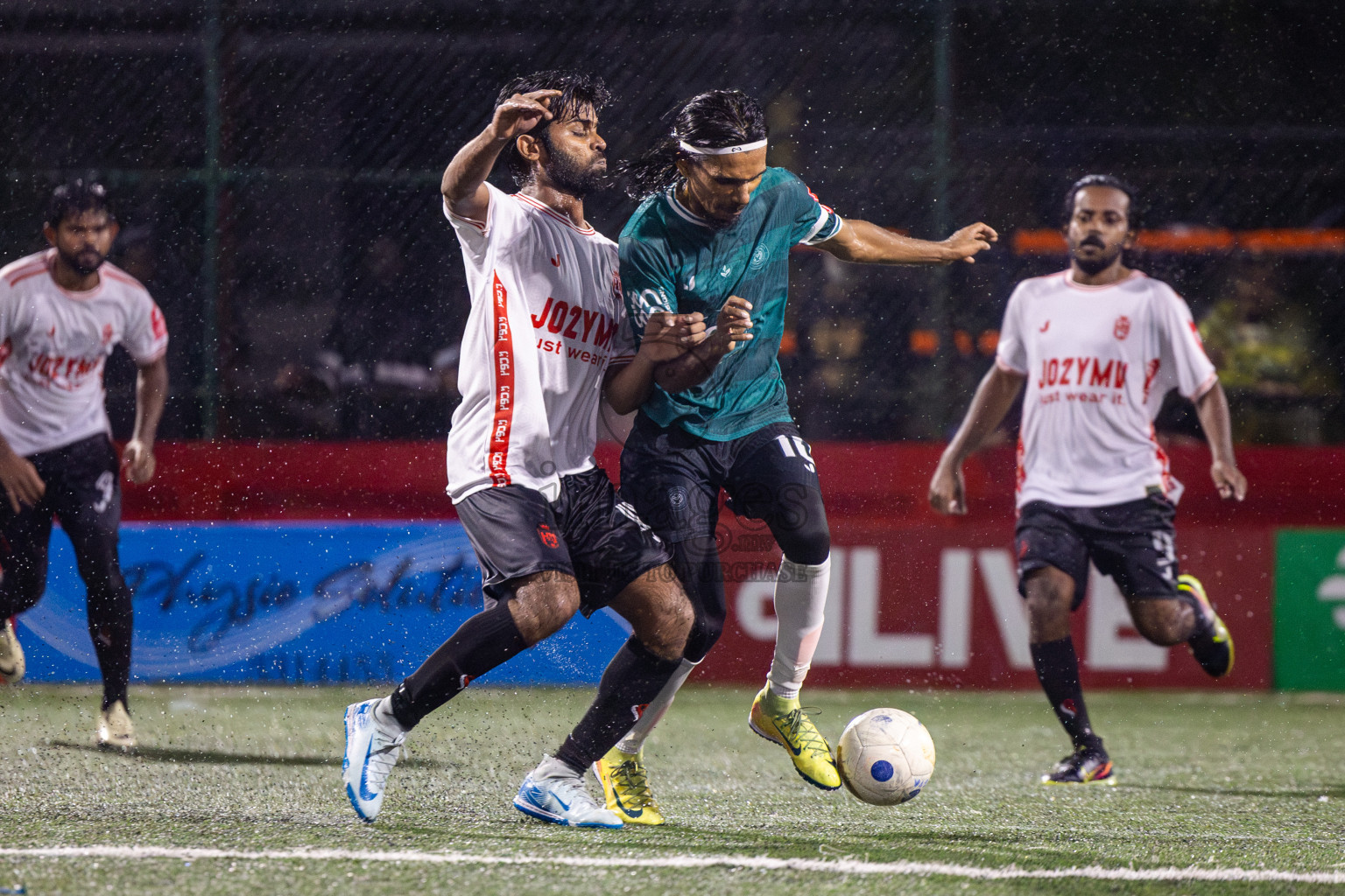 L Maabaidhoo vs L Maavah in Day 18 of Golden Futsal Challenge 2025 was held on Wednesday, 22nd January 2025, in Hulhumale', Maldives. Photos: Nausham Waheed / images.mv