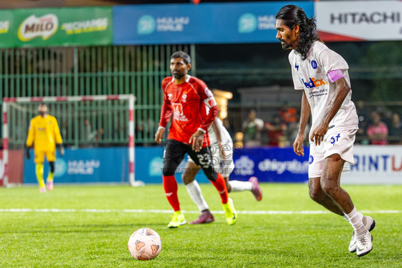 BML vs Club TTS in Day 9 of Club Maldives Cup 2025 was held in Rehendhi Futsal Ground, Hulhumale', Maldives on Thursday, 9th October 2025. Photos: Ismail Thoriq / images.mv