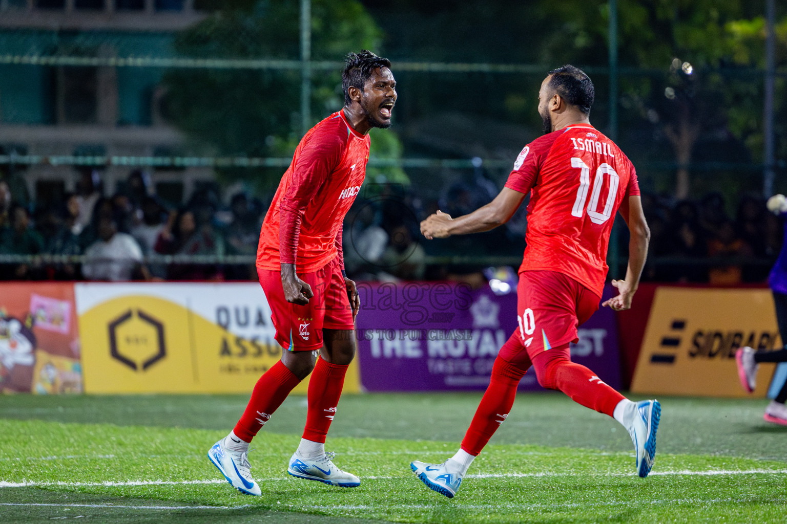 STO RC vs Club WAMCO in Round of 16 of Club Maldives Cup 2024 held in Rehendi Futsal Ground, Hulhumale', Maldives on Monday, 7th October 2024. Photos: Nausham Waheed / images.mv