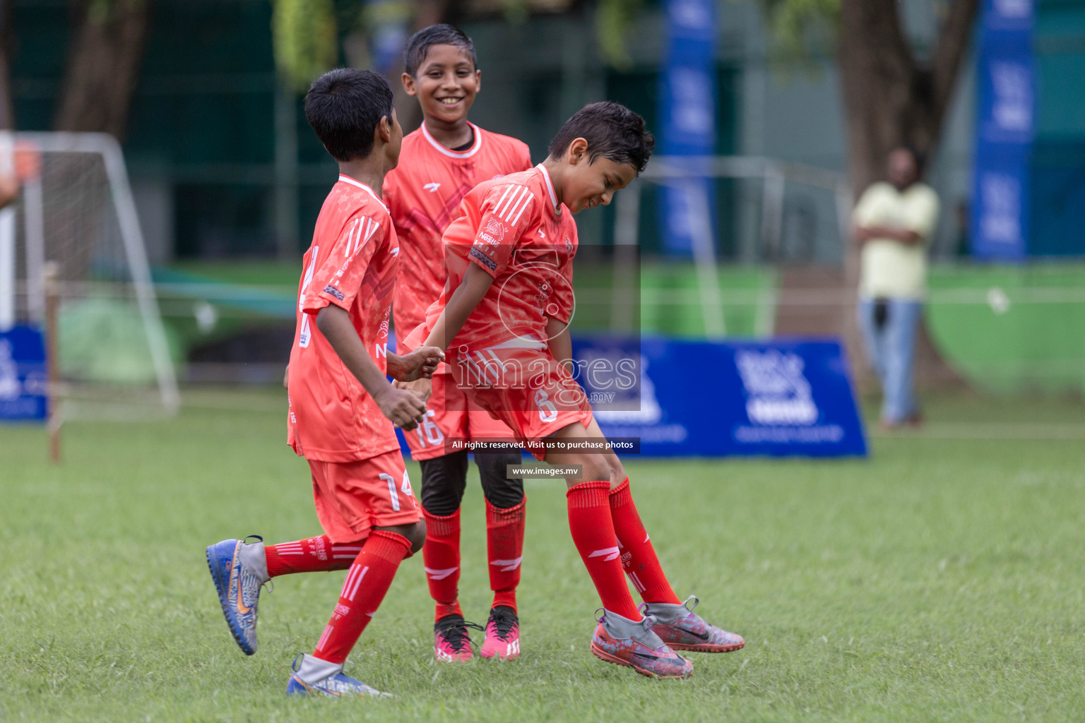 Day 1 of Nestle kids football fiesta, held in Henveyru Football Stadium, Male', Maldives on Wednesday, 11th October 2023 Photos: Shut Abdul Sattar/ Images.mv