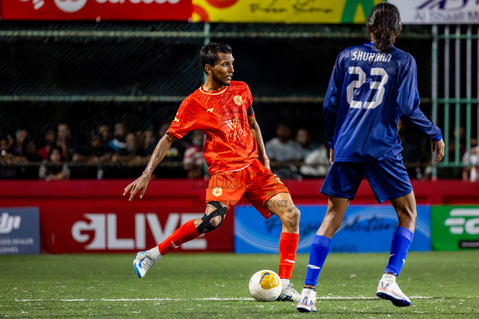 GA Villingili VS V GA Dhevvadhoo in Gaafu Alif Atoll Final on Day 23 of Golden Futsal Challenge 2025 was held on Monday , 27th January 2025, in Hulhumale', Maldives. Photos: Nausham Waheed / images.mv