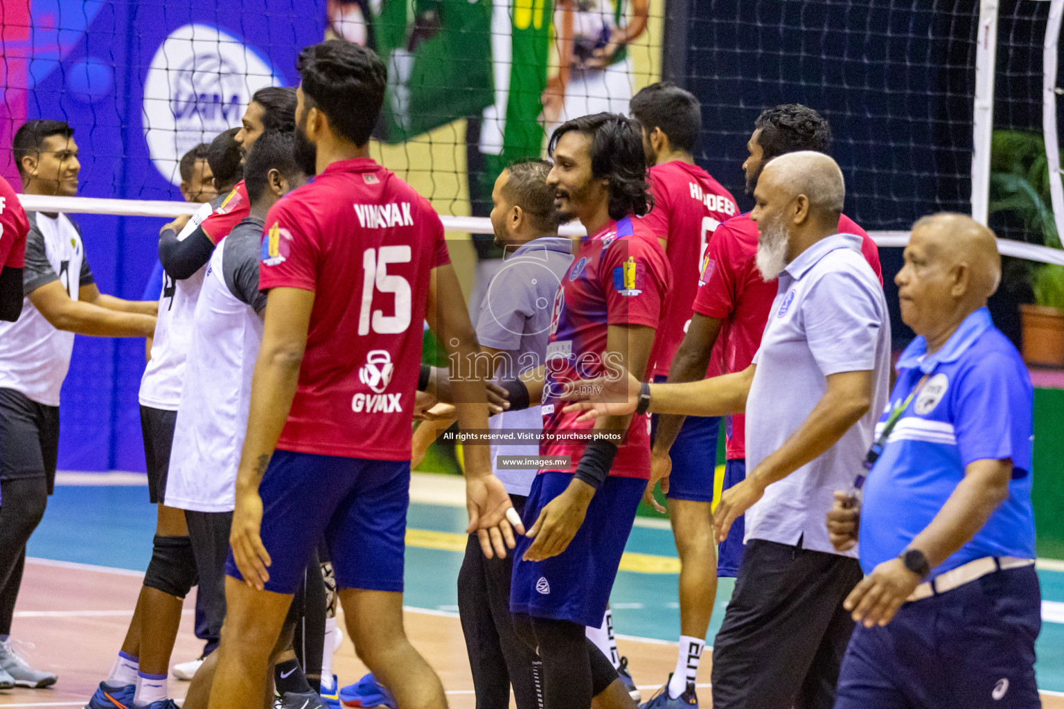 Sports Club City vs Dhivehi Sifainge Club in the Finals of National Volleyball Tournament 2022 on Thursday, 07th July 2022, held in Social Center, Male', Maldives