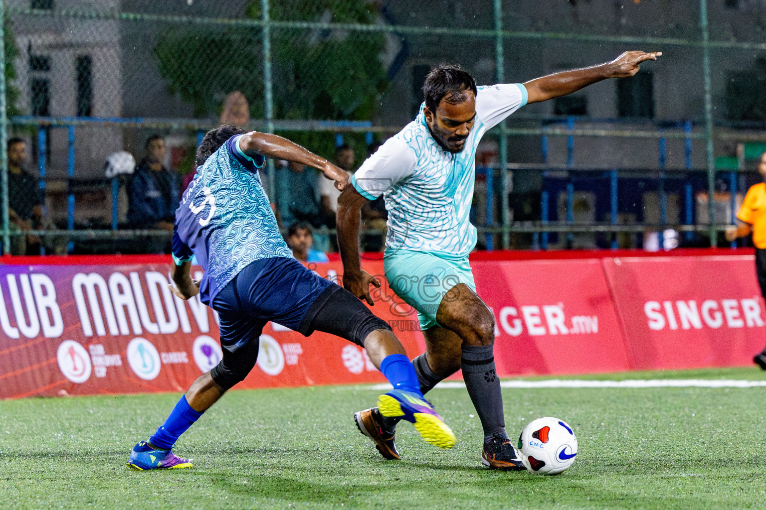 THAULEEMEE GULHUN vs FEHI FAHI CLUB in Club Maldives Classic 2024 held in Rehendi Futsal Ground, Hulhumale', Maldives on Tuesday, 3rd September 2024. 
Photos: Nausham Waheed / images.mv