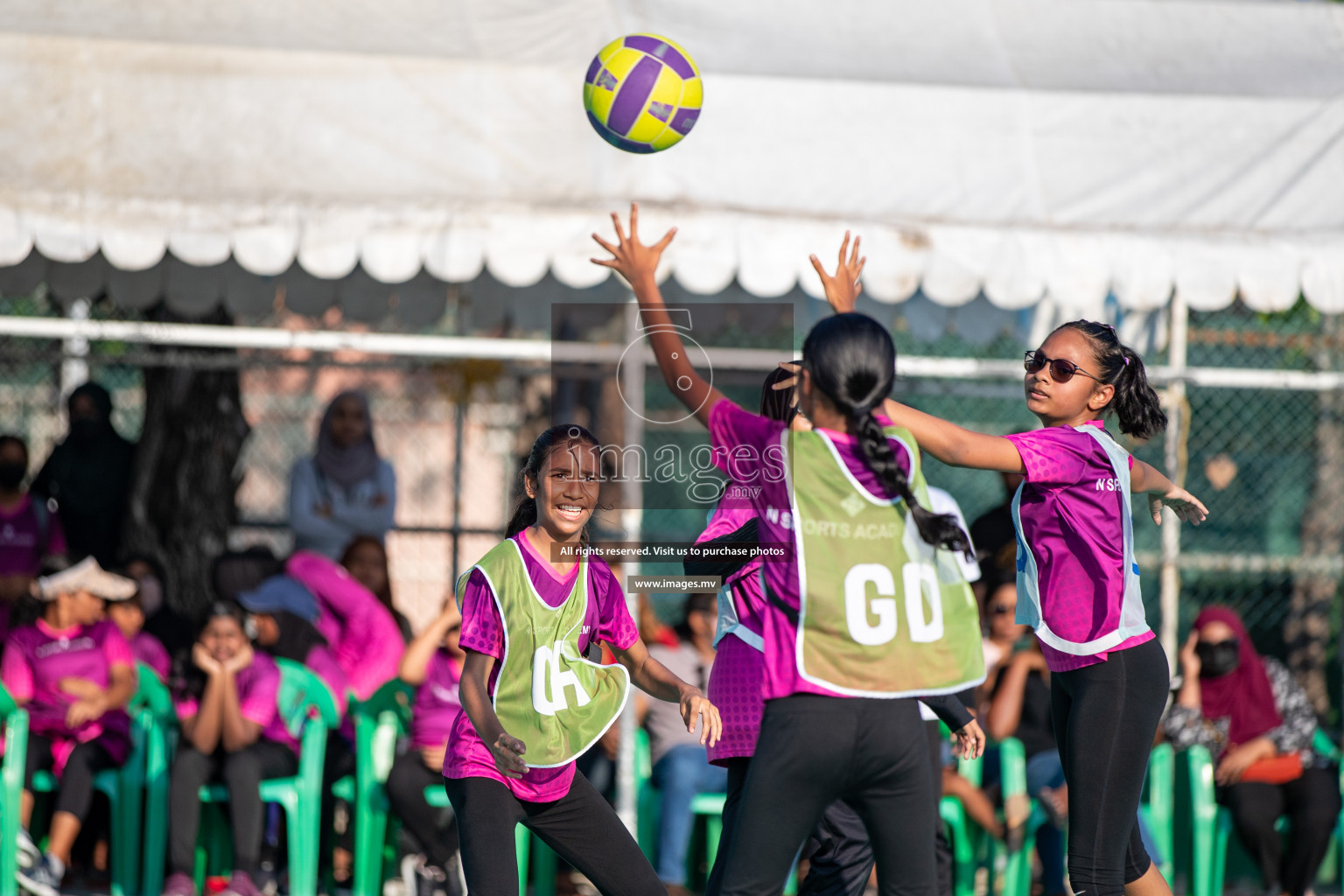 Day 8 of Junior Netball Championship 2022 on 11th March 2022 held in Male', Maldives. Photos by Nausham Waheed & Hassan Simah