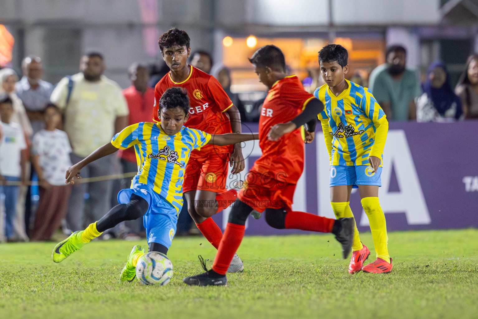 Dhivehi Youth League 2024 - Day 1. Matches held at Henveiru Stadium on 21st November 2024 , Thursday. Photos: Shuu Abdul Sattar/ Images.mv