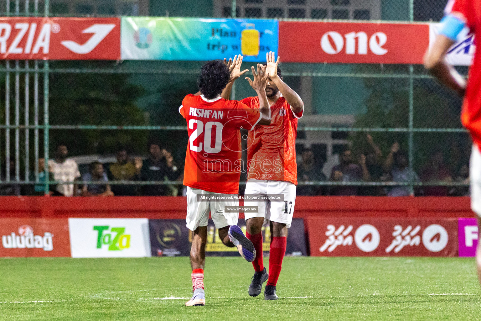 HA. Hoarafushi vs HA. Ihavandhoo in Day 6 of Golden Futsal Challenge 2023 on 10 February 2023 in Hulhumale, Male, Maldives