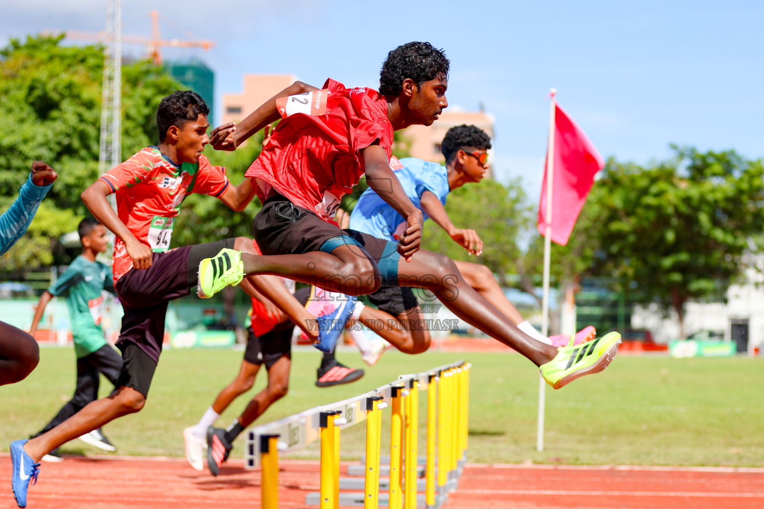 Day 1 of Athletics Championships 2026 (School Edition)  was held at Ekuveni Running Track, Male', Maldives on Saturday, 10th October 2026. Photos: Hassan Simah, Ismail Thoriq, Arif Rasheed / images.mv 