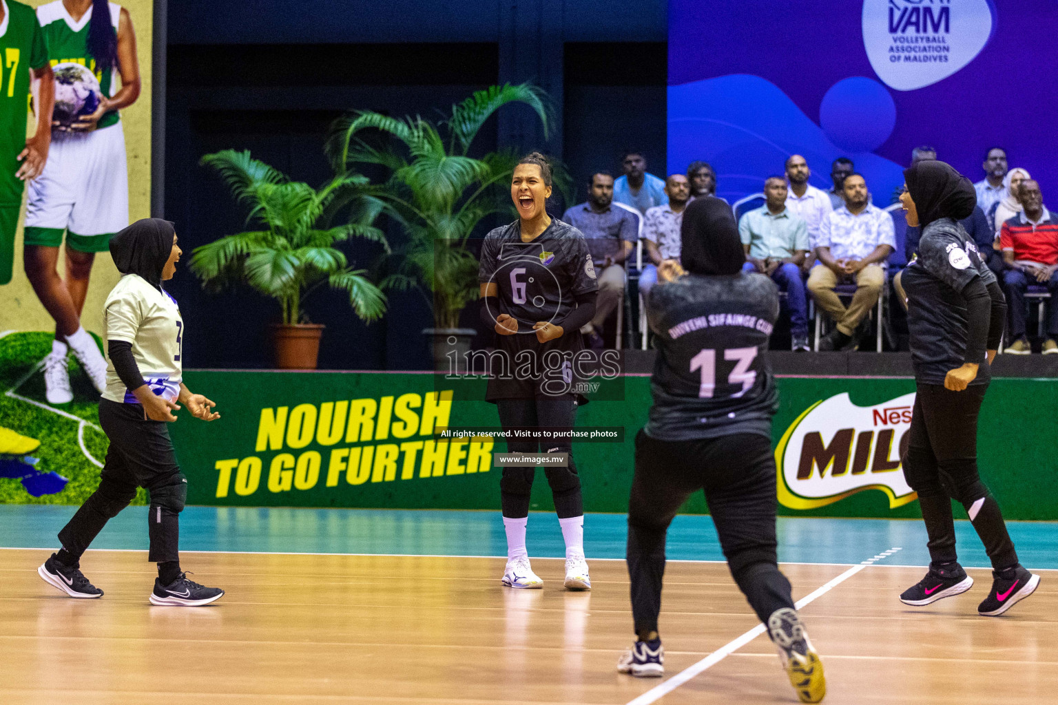 Volleyball Association Cup 2022-Women's Division-Match Day 5 was held in Male', Maldives on Friday, 27th May 2022 at Social Center Indoor Hall Photos By: Ismail Thoriq/images.mv