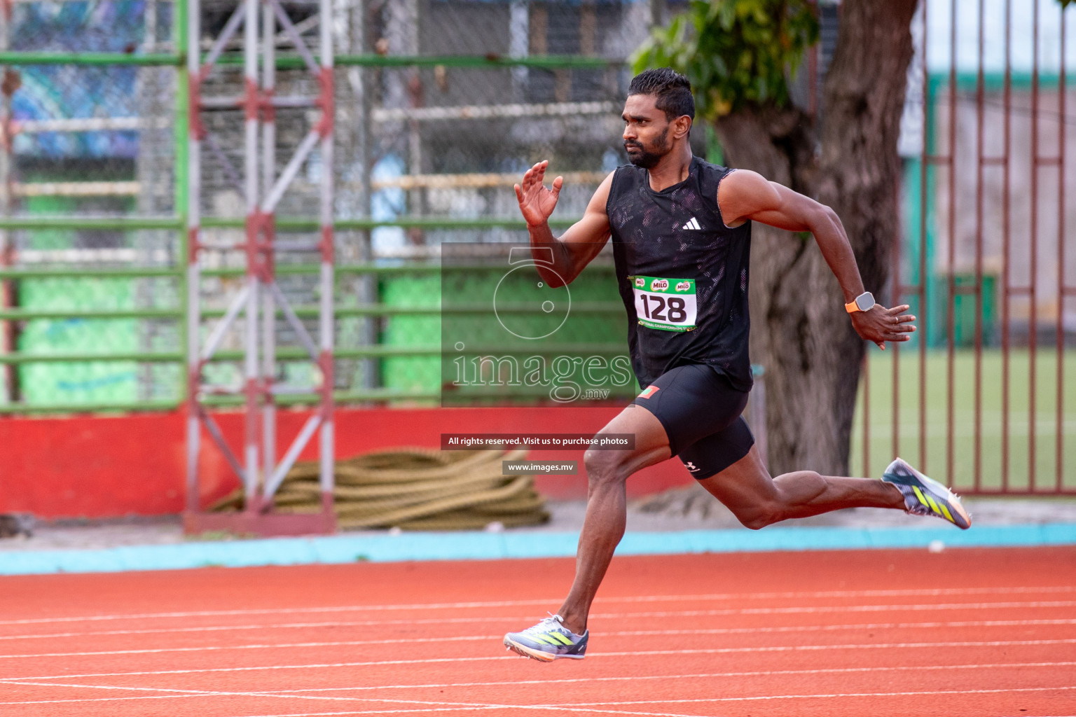 Day 2 of National Athletics Championship 2023 was held in Ekuveni Track at Male', Maldives on Friday, 24th November 2023. Photos: Hassan Simah / images.mv