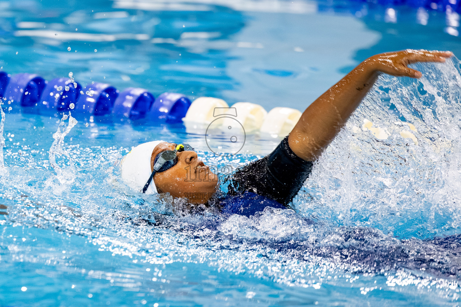 Day 5 of BML 21st Interschool Swimming Competition 2025 was held in Hulhumale' Swimming Pool, Hulhumale', Maldives on Wednesday, 15th October 2025. 
Photos: Hassan Simah / images.mv