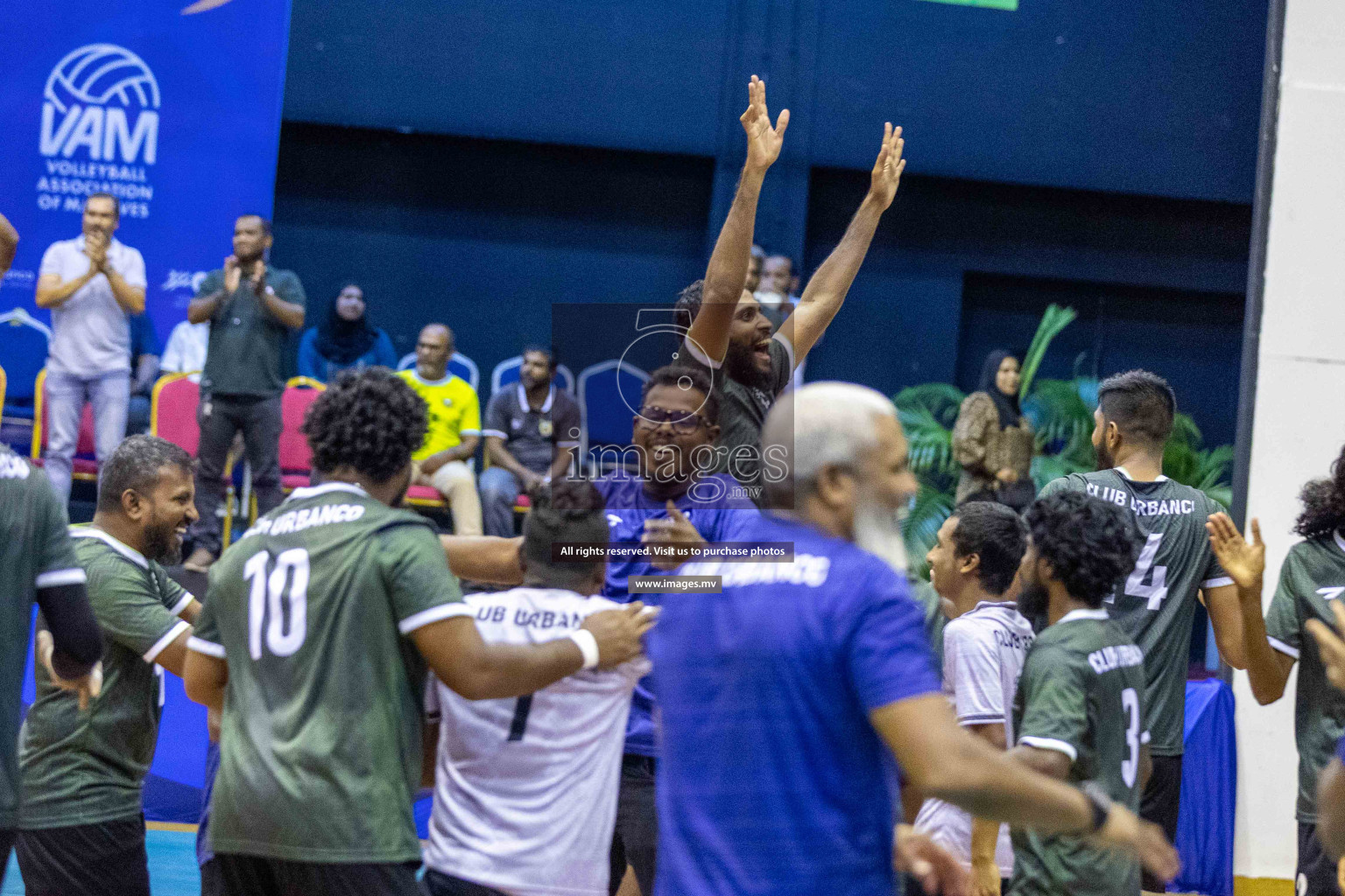 Final of Inter Company-Office Volleyball Tournament 2023 was held in Social Center, Male', Maldives on Saturday, 20th May 2023.  Photos: Ismail Thoriq / images.mv