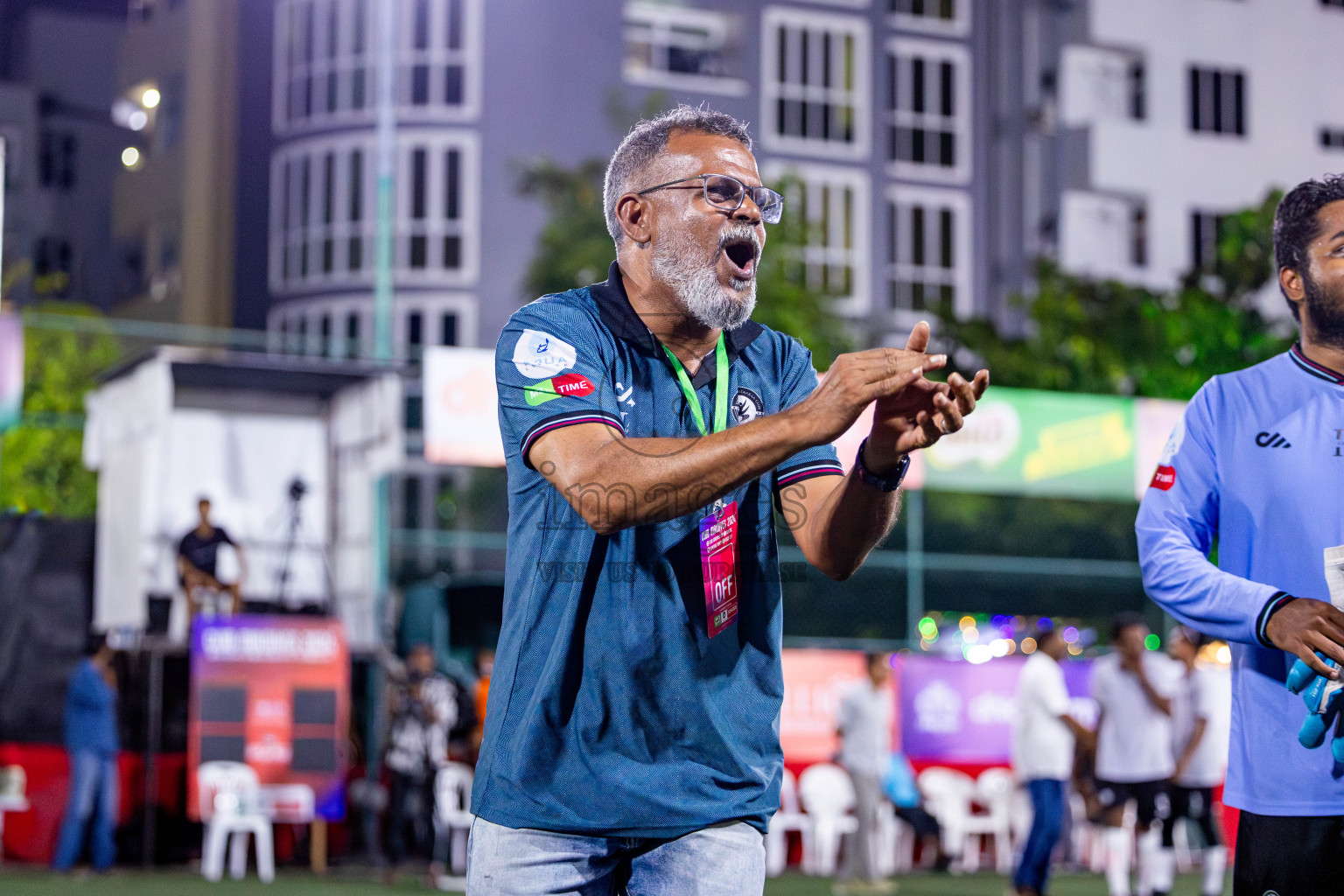 TEAM BADHAHI vs KULHIVARU VUZARA CLUB in the Semi-finals of Club Maldives Classic 2024 held in Rehendi Futsal Ground, Hulhumale', Maldives on Tuesday, 19th September 2024. 
Photos: Nausham Waheed / images.mv