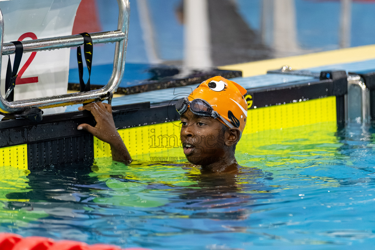 Day 4 of BML 6th National Kids Swimming Kids Festival 2025 held in Hulhumale', Maldives on Thursday, 6th November 2024. Photos: Hassan Simah / images.mv