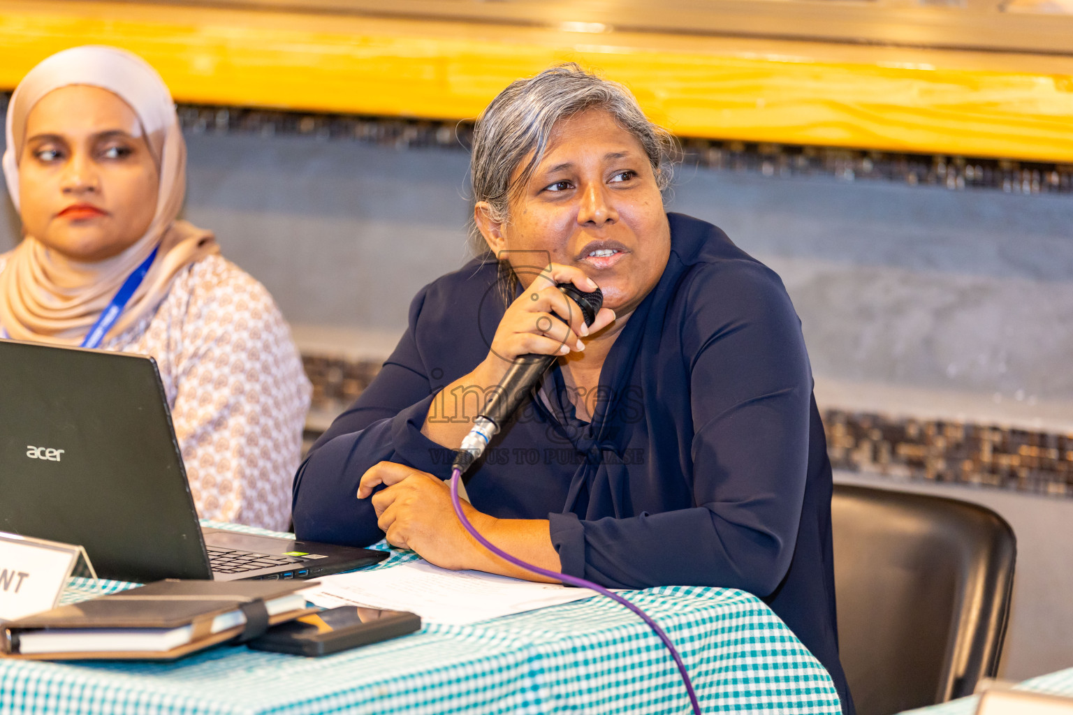Annual General Meeting 2024 of Netball Association of Maldives was held on Thursday , 28th March 2024, in Male', Maldives Photos: Nausham Waheed / images.mv