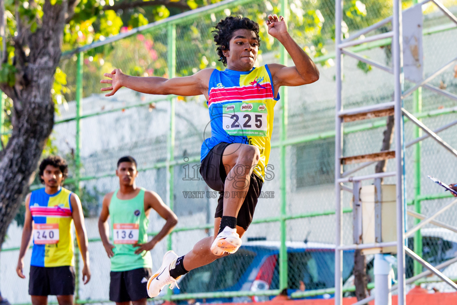 Day 3 of National Athletics Championship 2025 was held at Ekuveni Running Ground in Male', Maldives on Saturday, 16th August 2025. Photos: Nausham Waheed / images.mv
