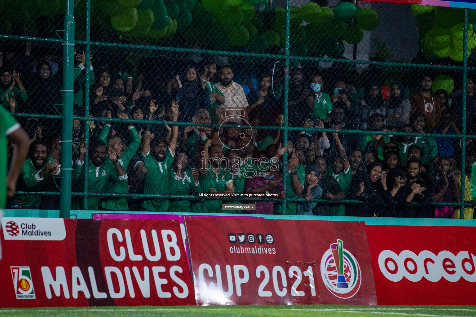 Team FSM vs Club HDC in the Quarter Finals of Club Maldives 2021 held at Hulhumale;, on 12th December 2021 Photos: Ismail Thoriq / images.mv