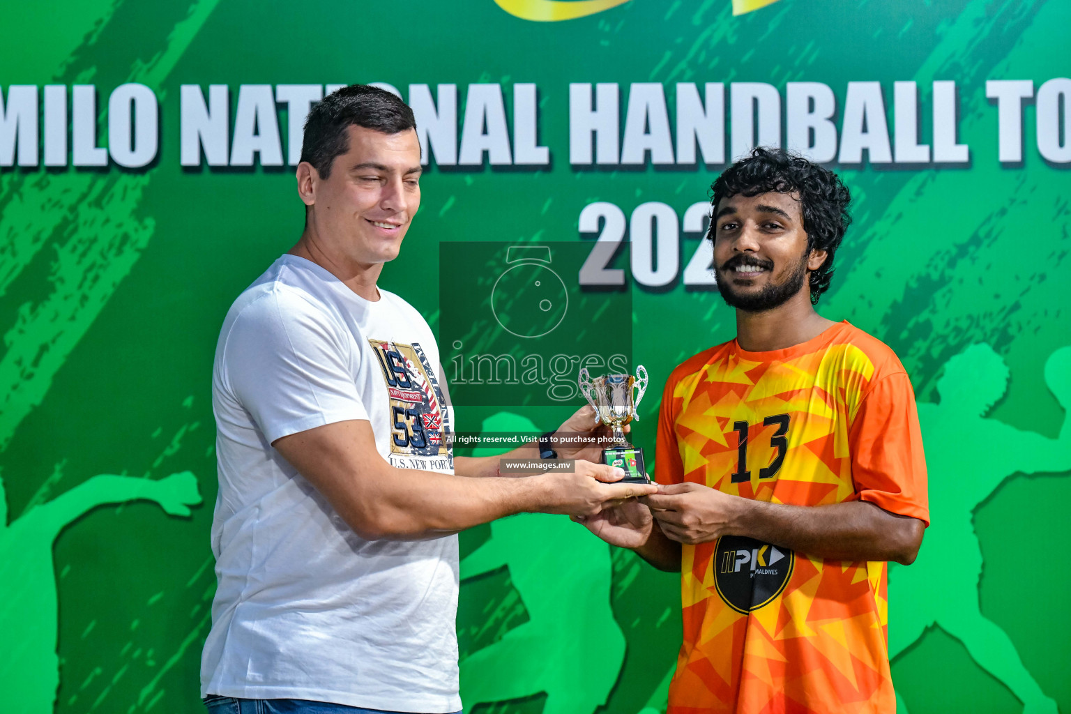 Milo 9th Handball Maldives Championship 2022 Day 1 held in Male', Maldives on 17th October 2022 Photos By: Nausham Waheed /images.mv