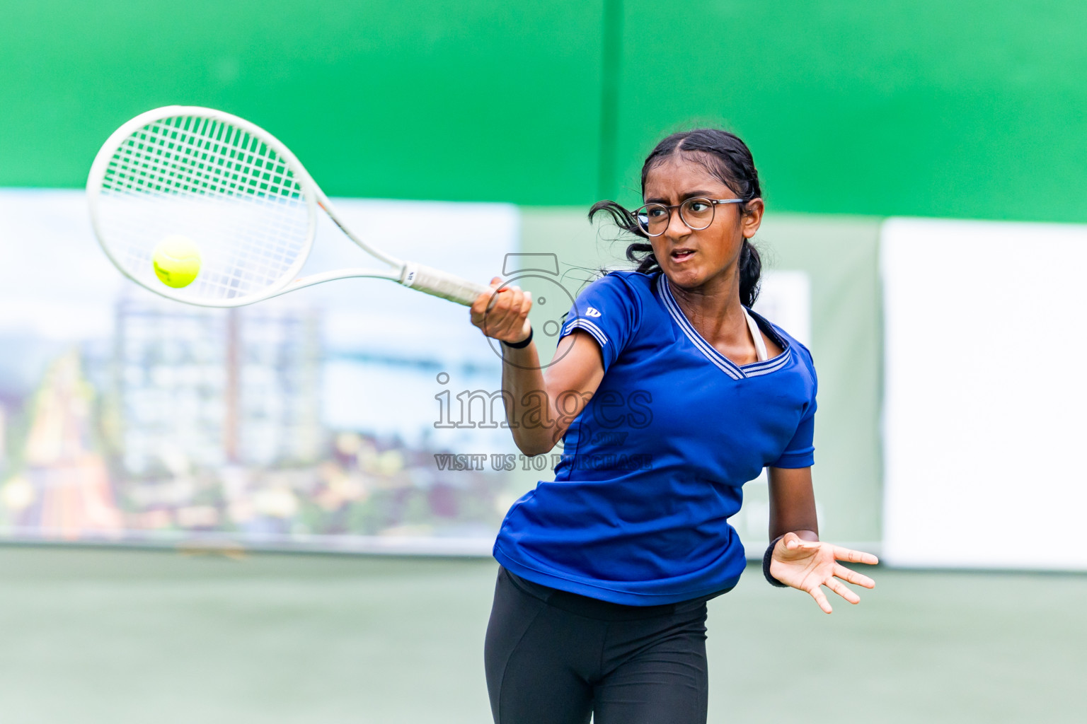 Day 5 of ATF Maldives Junior Open Tennis was held in Male' Tennis Court, Male', Maldives on Monday, 16th December 2024. Photos: Nausham Waheed/ images.mv