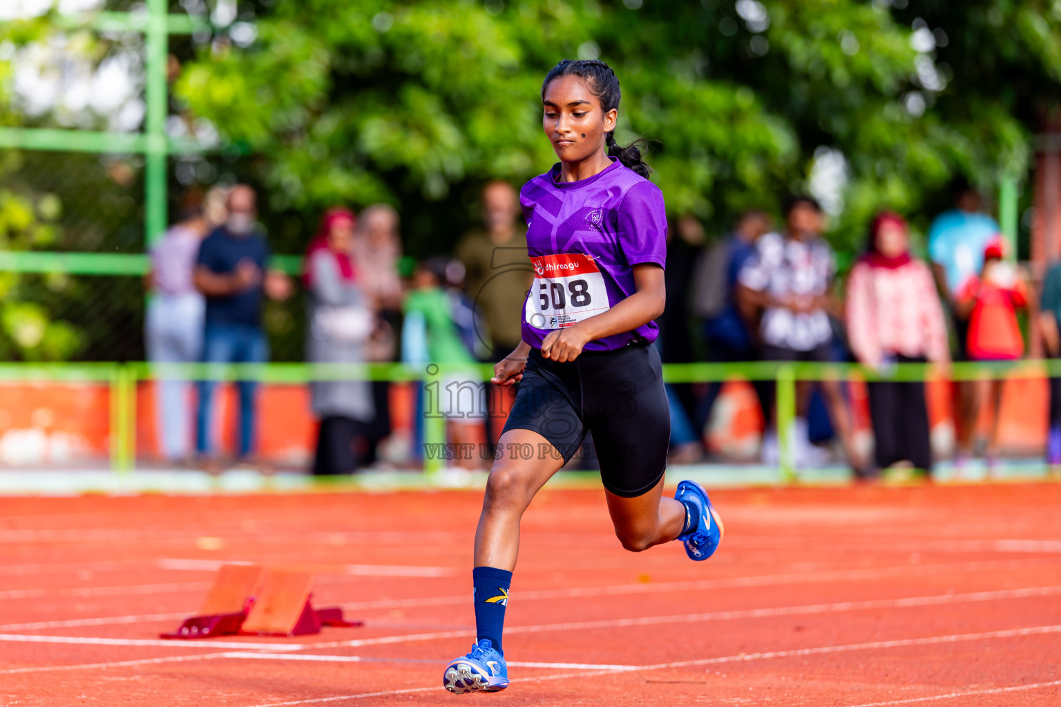 Day 5 of Inter-school Athletics Championship 2025 held in Ekuveni Synthetic Track, Male', Maldives on Saturday, 11th October 2025. Photos by: Nausham Waheed / Images.mv